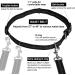 Hands Free Dog Leash for Running Walking Training Hiking Dual-Handle Reflective Bungee Poop Bag Dispenser Pouch Adjustable Waist Belt Shock Absorbing Ideal for Medium to Large Dogs (2 Leashes) - Buy Online on GoSupps.com
