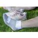 OrthoSleeve WC4 Diabetic and Neuropathy Wellness Socks - Medium, White (1 Pair) - Non-Binding, Improves Circulation, Helps with Edema - Buy Online on GoSupps.com
