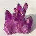 Natural Crystal Rough 156g Rare Beautiful Purple Flame Aura Quartz Crystal Cluster Specimen - Buy Online on GoSupps.com