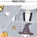 Waterproof Barber Cape - Halloween Ghost & Pumpkin Unisex Hair Cutting Bib for Men | Cheetah Design - Buy Online on GoSupps.com