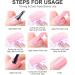 Croitout UV Gel Nail Polish Set Shellac Nail Gel Polish Colours Set Sock Off Gel Nail Polishes Set Glow in the Dark Neon Gel Polish Kit for Home DIY Manicure Nail Salon 6 x 7.3ml 6CS-006 7.3 ml (Pack of 6) - Buy Online on GoSupps.com