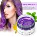 Temporary Hair Wax Color - Ochilima Purple Hair Dye Mud for Men & Women | Washable Styling Cream - 120g - Buy Online on GoSupps.com