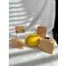 Soanna Set of 2 Handmade Lemongrass Soaps | Natural Ingredients | Beige | International Shipping - Buy Online on GoSupps.com
