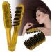 Plywood Comb Hair Straightener - V-Shape Styling Tool for Home & Barber Shops | International Shipping Available - Buy Online on GoSupps.com