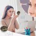 Portable Snake Skin Pattern Contact Lens Travel Kit - Cute Contact Box with Mirror for Daily Use - Buy Online on GoSupps.com