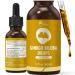 Ginkgo Biloba Extract Liquid Organic Ginkgo Leaves Drops Tincture Vegan Non-GMO Gluten Free Alcohol-Free 98% Absorption- 2 Fl Oz 2 Fl Oz (Pack of 1)