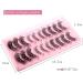 Joyeee False Eyelashes 10 Pairs Fake Eyelashes Glitter Diamonds Eye Lashes Reusable Easy to Wear and Remove Handmade Dramatic Fluffy Strip Lashes for Party Cosplay Costumes Festival Decoration Eyelashes#31 - Buy Online on GoSupps.com