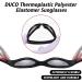 DUCO Baby Polarized Sunglasses with Strap | UV Protection for Newborn Toddler 0-24 Months | Flexible Infant Sunglasses 0-2 Years | Black Frame Red Temple - Buy Online on GoSupps.com