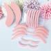 22 Piece Silicone Lash Lift Pads - PERMANIA Eyelash Perm Curler Makeup Tools for Salon-Grade Lifting - Reusable Dolphin Eye Patch & Lash Ribbon (Pink - Buy Online on GoSupps.com