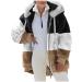 Hanxiulin Women's Oversized Winter Coat & Plush Hoodie Jacket - Breathable Warm & Elegant 5XL Khaki Hiking Jacket in Color Variants - Buy Online on GoSupps.com