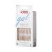 KISS Gel Fantasy Magnetic Gel Nails - Dignity Blue Short & Square | Waterproof, Chip & Smudge Proof | Easy Application | Includes Mini File | 28 Count - Buy Online on GoSupps.com