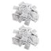 Dawafit 100pcs Silica Desiccant Moisture Absorber Bags Pouch