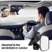 Buy 360 Swiveling Baby Car Mirror - Universal Back Seat Mirror for Safe Baby Travel | Shatterproof Design for All Cars - Buy Online on GoSupps.com