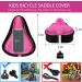 Kids Gel Bike Seat Cushion Cover | Memory Foam Child Seat Cover 9x6 | Breathable & Water Resistant | Pink - Buy Online on GoSupps.com