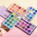 Valentine's Day Gift: 60-Shade Color Board Eyeshadow Palette - Highly Pigmented Matte, Shimmer, Glitter Makeup - Waterproof, Cruelty-Free Palette for Beginners - Buy Online on GoSupps.com