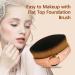 VONOVO Flat Top Kabuki Foundation Makeup Brush - Rose-Gold | For Blending Liquid, Cream, and Powder Cosmetics | Perfect Gift for Women - Buy Online on GoSupps.com
