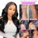 Lace Front Wigs Human Hair Body Wave 13x4x1 T Part Medium Pre Plucked Bleached Knots Brazilain Real Indian Thick High Destiny Medium Part Glueless 13x4x1 Lace Wigs Baby Hair Natural Color 16 Inch - Buy Online on GoSupps.com