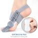 Upgraded Bunion Corrector for Men & Women | Adjustable Orthopedic Bunion Splint with Silicone Pad for Relief - Left/Right Feet (Grey - Buy Online on GoSupps.com