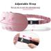 LitBear 100% 22 Momme Mulberry Silk Sleep Mask | 3D Contoured Eye Mask for Men & Women | Soft Breathable Adjustable Light-Blocking Sleeping Mask (Bean Pink - Buy Online on GoSupps.com