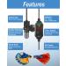 Kulife Fumak 10W Mini Aquarium Heater - Adjustable Submersible Betta & Small Fish Tank Heater with Digital Display Thermostat | Ideal for 1-2 Gallon Tanks - Buy Online on GoSupps.com