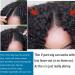 26 Inch Curly Lace V Part Human Hair Wig - No Leave Out, Brazilian Virgin Hair, No Glue Needed - Natural Color - Buy Online on GoSupps.com