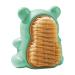 Wyttuubv Bear Finger Nail Brush Nails Toes Cleaning Brush Easy To Grip Soft Bristles Bear Nail Brush For Nails And Toes Children Green