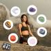 Chakra Stone Healing Crystals Set - 14pcs Natural Gemstone Wand Set for Reiki, Meditation, and Yoga - Buy Online on GoSupps.com
