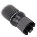 Barber Neck Hair Duster Brush with Hair Dryer Inlet Professional Neck Duster Brush Soft Nylon Wool Hair Sweeping Brush for Salon Hair Cutting