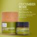 Cucumber Rose Eye Cream by Source Vit Apothecary | All-Natural & Hydrating | Targets Wrinkles, Puffiness, Dark Circles | 0.63 Oz - Buy Online on GoSupps.com