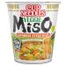 Nissin Cup Noodles-Veggie Miso 8 Pack Soup Style Instant pasta of Japanese with Miso paste and vegetables quickly prepared in the cup vegetarian Asian food (8 x 67 g)