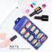 Pure Color Fake Nail Nail Tip Fake Nail Full Cover False Nail with 10 Different Sizes for Salons and Homes(05) - Buy Online on GoSupps.com