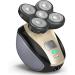 Premium 5-in-1 Electric Head Shaver for Bald Men - Rechargeable Razor Hair Clipper & Nose Trimmer - Ideal Travel Gift (Gold & Black - Buy Online on GoSupps.com