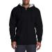 Champion Men's Big and Tall Fleece Zip-Up Hoodie Jacket in Black 2XLT | Shop Now - Buy Online on GoSupps.com