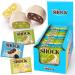 FitnesSHOCK Protein Brownie White Chocolate No Added Sugar 15%/7 5g Protein 233kcal Pre/Post Workout Snack - No Palm Oil Filling dietary fibre Soft Texture 9x50g - Variety pack Mix Box