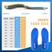 Arch Support Insoles for Plantar Fasciitis & Flat Feet Relief - Heel and Foot Pain Orthotic Inserts - Men & Women - Blue UK-10-290mm - Buy Online on GoSupps.com