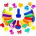 42Pcs Kids Paint Sponges Set - Craft Sponge Painting Shapes, EVA Stamper, Finger Paint Brushes - Foam Art Tools for Early Learning - Buy Online on GoSupps.com
