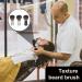 Shave Brush Beard Brush Practical Hair Beard Brush Man Shaving Brush Mustache Brush Shaving Tool For Beard Care Black - Buy Online on GoSupps.com