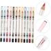 FOMIYES 3pcs 12 Shimmer Eyeliner Glitter Eyeliner Flash Suit Cosmetic Pencils Set Makeup Pen Water Proof 1 count (Pack of 1) As Shownx3pcs - Buy Online on GoSupps.com