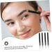 HAPINARY 4pcs Wooden Eyebrow Pencil Brow Shaping Kit Makeup Brow Pencil Brow Filler Pen Shaper Eyebrow Filler - Buy Online on GoSupps.com