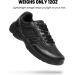 NORTIV 8 Men's Food Service Work Shoes 9.5 Black - Oil & Slip Resistant for Restaurant Kitchen - Buy Online on GoSupps.com