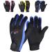 Diving Gloves Set - Neoprene Gloves for Snorkeling, Kayaking, Surfing - 3 Colors (Black, Blue) - 1 Pair - Buy Online on GoSupps.com