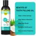 Tooth Pulling Oil | Natural Oil Pulling Mouthwash & Tongue Scraper - 8 Fl Oz Mint | International Shipping - Buy Online on GoSupps.com