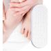Heel Scrubber | Dry Heels Skin Remover | Clear in-Shower Foot Scrubber Callus Remover Pedicure Foot File for Smoothing Feet Dead Skin - Buy Online on GoSupps.com
