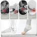 Ankle Compression Socks for Women & Men - 2 Pairs Bamboo Support Socks for Pain Relief & Anti-Fatigue - Buy Online on GoSupps.com