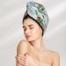 Hair Towel Wrap - Quick Drying Turban with Button | Cartoon Car Racing Design for Fast Hair Drying - Buy Online on GoSupps.com