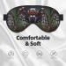 Buy Tropical Rainforest Spiders Adjustable Eye Mask - Unisex Blackout Sleep Mask for Travel Yoga & Home - Buy Online on GoSupps.com