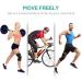 aismile Hinged Knee Brace with Side Stabilizers for Meniscus Tear & Arthritis Pain - X-Large Black - Buy Online on GoSupps.com