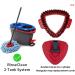 Triangular Spin Mop Brush Head Replacement - 3PC Thick Bristle 180 Rotatable Schrubberkopf for Kitchen Floors & Sinks - International Shipping Available - Buy Online on GoSupps.com