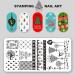 Shop Nail Art for Women | Stainless Steel Nail Stamp Plates | DIY Christmas Tree Designs | Unlimited Selection for Stunning Manicures - Buy Online on GoSupps.com
