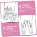 POPETPOP 5 Pi ces pince-nez noseclip nose clip formeur de nez en silicone pinces modeler le nez outil l ve-nez clip de levage du nez perforation Leveur petit appareil Orth ses Fa onneur 6x3cmx5pcs Comme Indiqu x5pcs - Buy Online on GoSupps.com